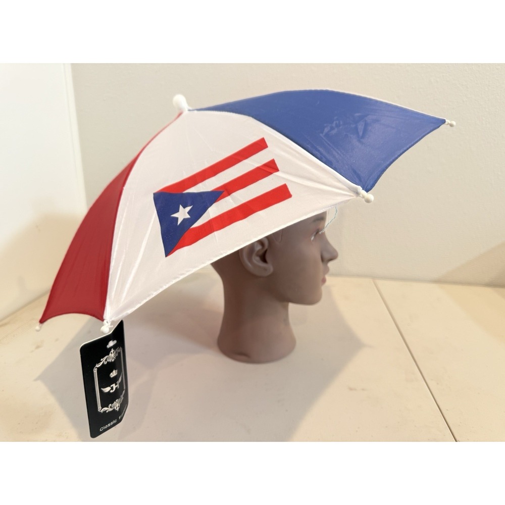 Puerto Rico Hat Umbrella Sun Shade for the Beach